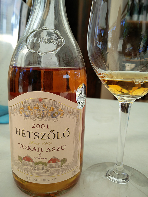 Tokaji Aszú Hétszóló 6 Puttonyos 2001